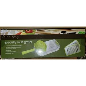 Kitchen Living Multi Grater White and Green